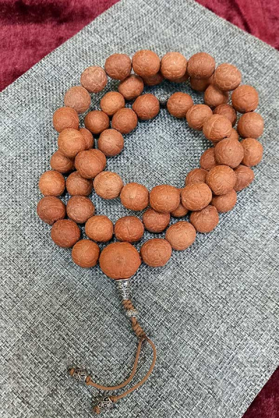 Четки из плодов бодхи 54 бусины, д=12мм - 3