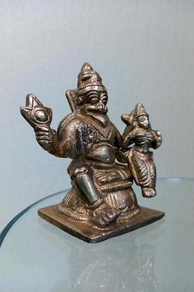 Нарасимха и Лакшми, статуэтка мурти, высота 7,1 см