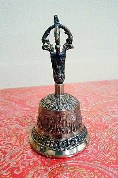 Тибетский колокольчик, высота 15см