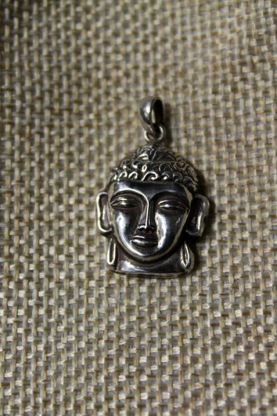Подвеска "Голова Будды", размер 16х25мм